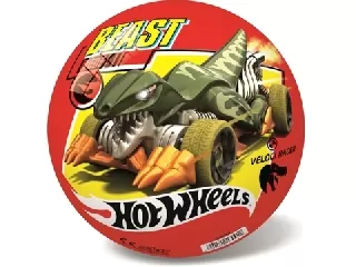 Hot Wheels mintás gumilabda - 23 cm