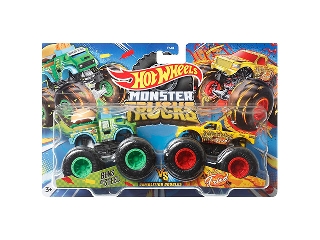 Hot Wheels Monster Truck 2-es csomag Buns Of Steel vs All Fried Up 