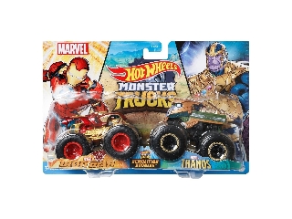 Hot Wheels Monster Truck 2-es csomag Iron Man vs Thanos 