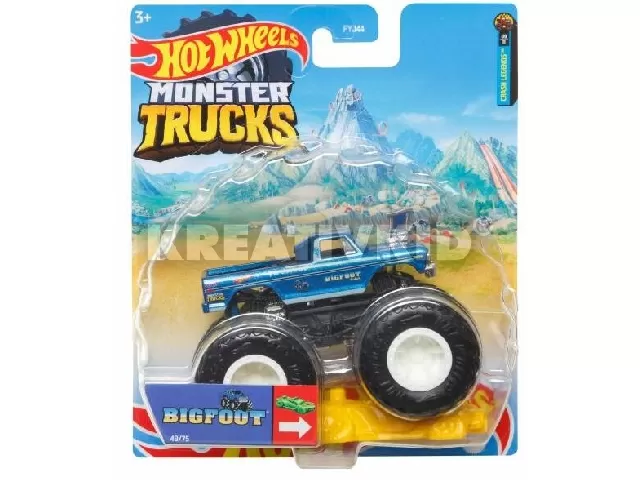Hot Wheels Monster Trucks autók Bigfoot