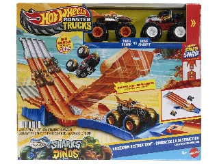 Hot wheels Monster trucks hajsza pályaszett
