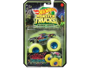 Hot Wheels Monster Trucks sötétben világító autó Podium Crasher