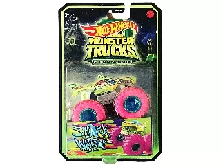 Hot Wheels Monster Trucks sötétben világító autó Shark Wreak 