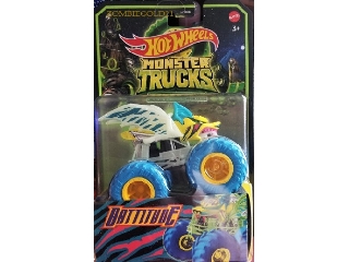 Hot Wheels Monster Trucks sötétben világító autó Battitude 