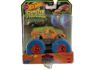 Hot Wheels Monster Trucks sötétben világító autó Podium Crasher 