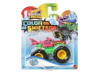 Hot Wheels: Monster Trucks színváltós autó Shark Wreak 