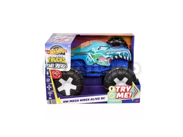 Hot Wheels: Monster Trucks távirányítós interaktív Mega Wrex - CSOMAGOLÁSSÉRÜLT