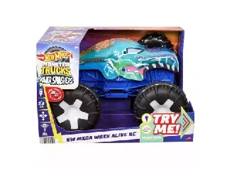 Hot Wheels: Monster Trucks távirányítós interaktív Mega Wrex - CSOMAGOLÁSSÉRÜLT