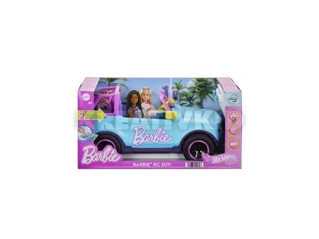 Hot Wheels: Távirányítós autó, 1:12 - Barbie SUV
