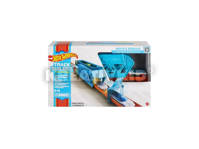 Hot Wheels Track Builder: Unlimited pályaszett kisautóval
