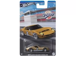 Hot Wheels Vintage kisautó 1971 Lamborghini Miura SV