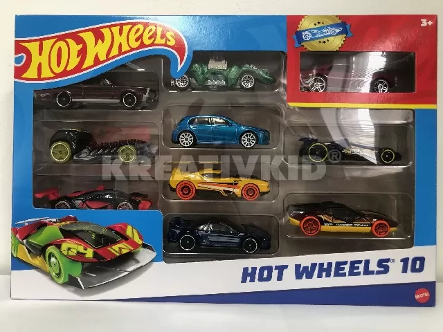 Hot Wheels kisautók 10 darabos készlet 16.