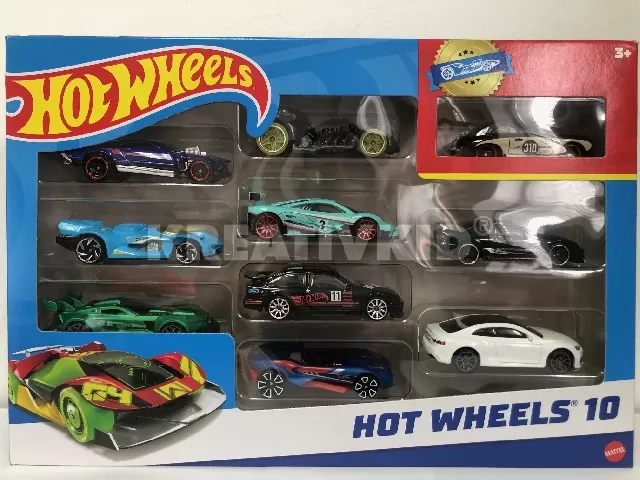 Hot Wheels kisautók 10 darabos készlet 18.