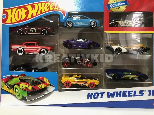 Hot Wheels kisautók 10 darabos készlet 20.