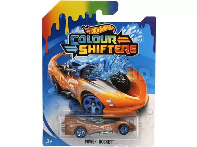Hot Wheels Színváltós kisautó Power Rocket