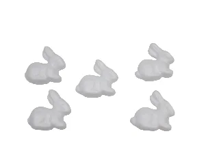 Hungarocell nyuszi figura 6,5x6x2,5cm 5db/csomag