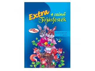 Húsvéti tojásfesték Extra (4 festék + 10 matrica)