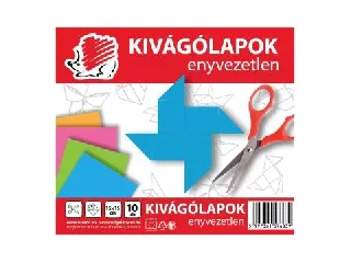 ICO Süni: Kivágólap - enyvezetlen, 15 x 15 cm, 10 lapos