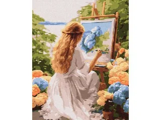 Ideyka: Festés számok szerint, A művész 40 x 50 cm