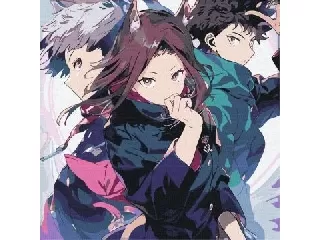 Ideyka: Festés számok szerint, Erős barátság - 40 x 40 cm