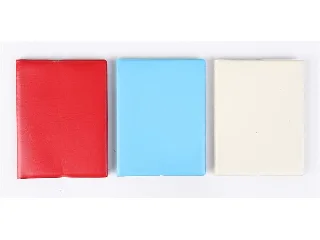 Igazolványtartó, álló, 16 betét lappal, PVC,