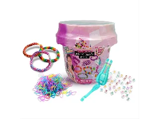 iLY Csináld magad gumikarkötő-készítő szett pohárban