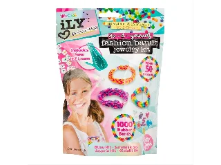 iLY Gumikarkötő-készítő szett tasakban