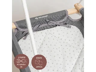 Incababy Babahinta Comfort - Grey Stars