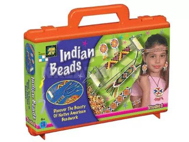 Indián ékszerek gyöngyszövéssel