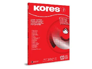 Indigó, A4, gépi, KORES, 100 lap, fekete