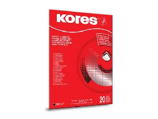 Indigó, A4, gépi, KORES, 20 lap, fekete