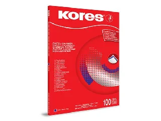 Indigó, A4, kézi, KORES, 100 lap, kék