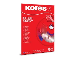 Indigó, A4, kézi, KORES, 20 lap, kék