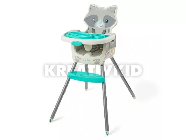 Infantino Grow-With-Me 4 az 1-ben átalakítható etetőszék - mosómedve