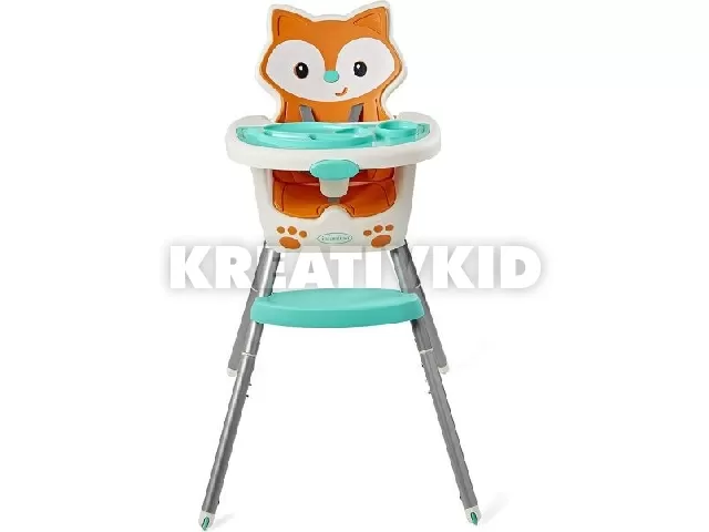 Infantino Grow-With-Me 4 az 1-ben átalakítható etetőszék - róka