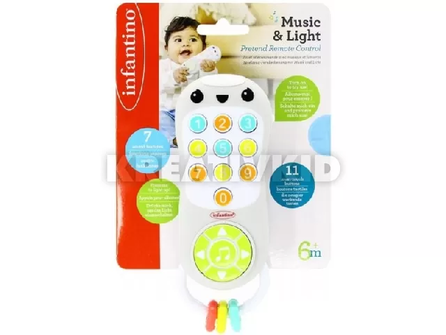 Infantino készségfejlesztő játék távirányitó