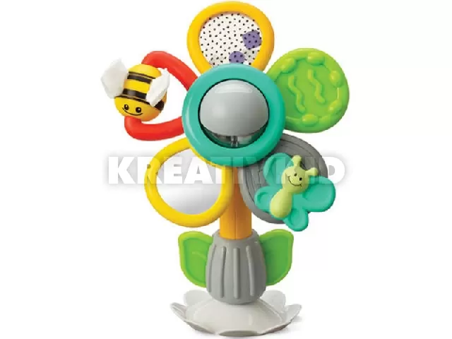 Infantino Stay & Play Sunflower tapadókorongos készségfejlesztő játék