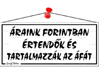 Információs tábla, 22,5x10 cm,