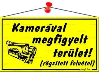 Információs tábla, 22,5x12,5 cm,