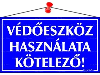 Információs tábla, 22,5x12,5 cm,