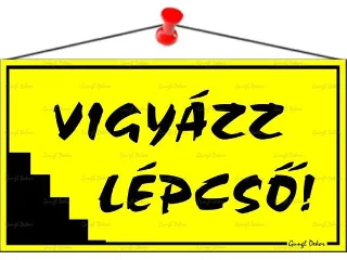 Információs tábla, 22,5x12,5 cm,