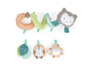 Ingenuity Plüss spirál aktivitással, Nally and Friends™, 0 hó+