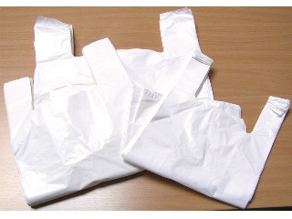 Ingvállas tasak, fehér, 28x8x50 cm 500 darab/csomag 