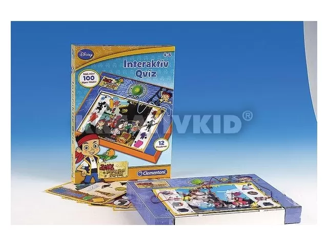 Interaktív Kvíz Jake - Clementoni