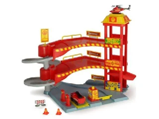 INTERNATIONAL RESCUE STATION, 2-ASST. (Dickie: Parkolóház játékszett-Rendőrség)