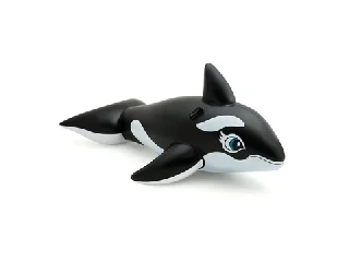 Intex: Felfújható bálna lovagló matrac - 193 x 119 cm