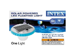 Intex: Napelemes, lebegő LED fény