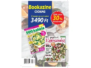 IQ PRESS KIADÓ[SZERK.]: BOOKAZINE CSOMAG: GASZTRO BOOKAZINE 21/1: 500 KALÓRIA + GOODFOOD BOOKAZINE 23/1: