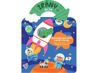 Irány… az űr matricás foglalkoztató