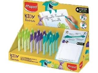 Írástanuló rollertoll display, 0,7 mm, radírozható, MAPED